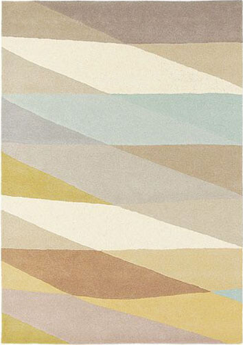 Geometric Pure Wool Rug Estella Cameleon 88201 | Size: 200 x 280 cm