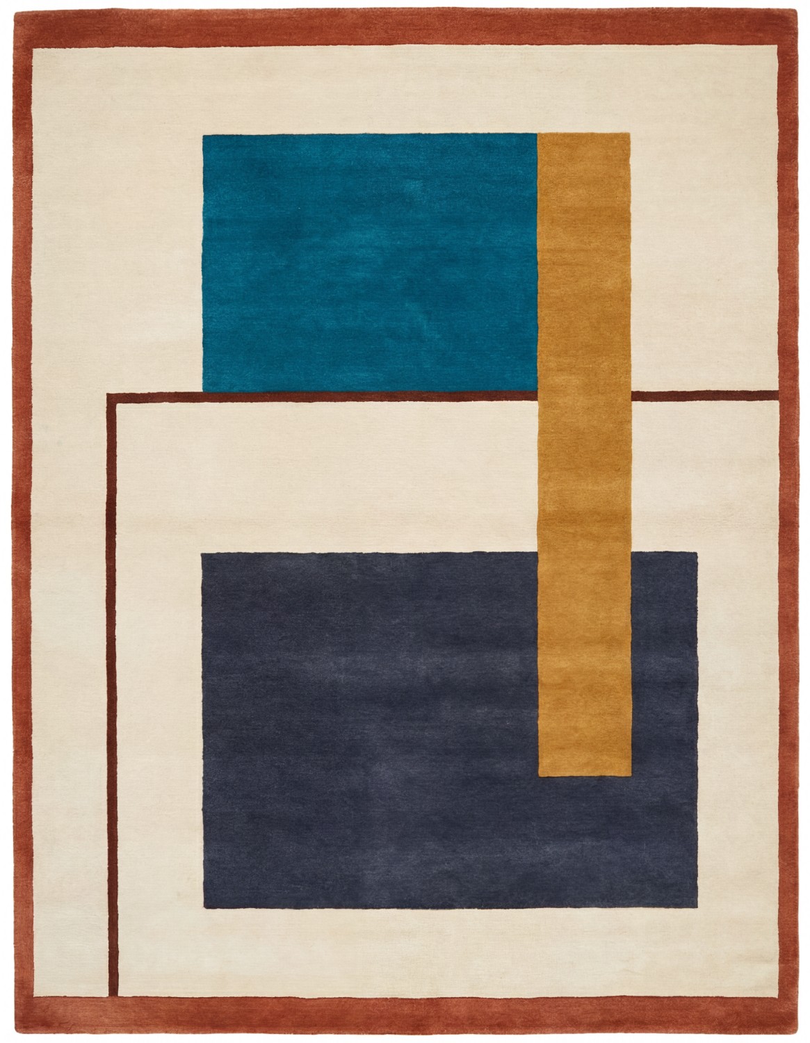 Geometric Block Rug