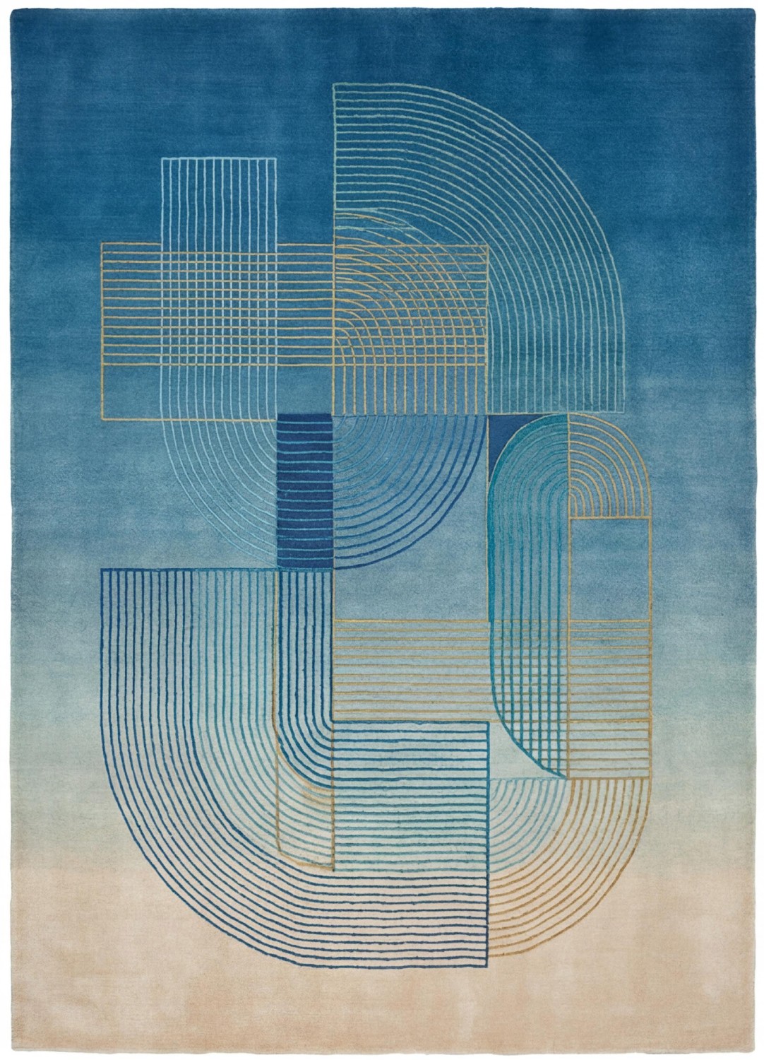 Blue Monolith Rug