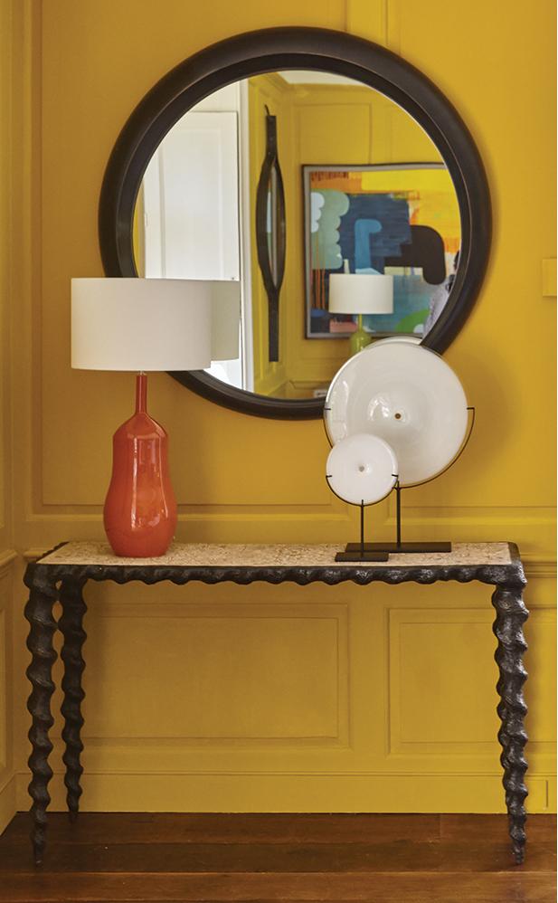 Karinta Console Table White Oyster