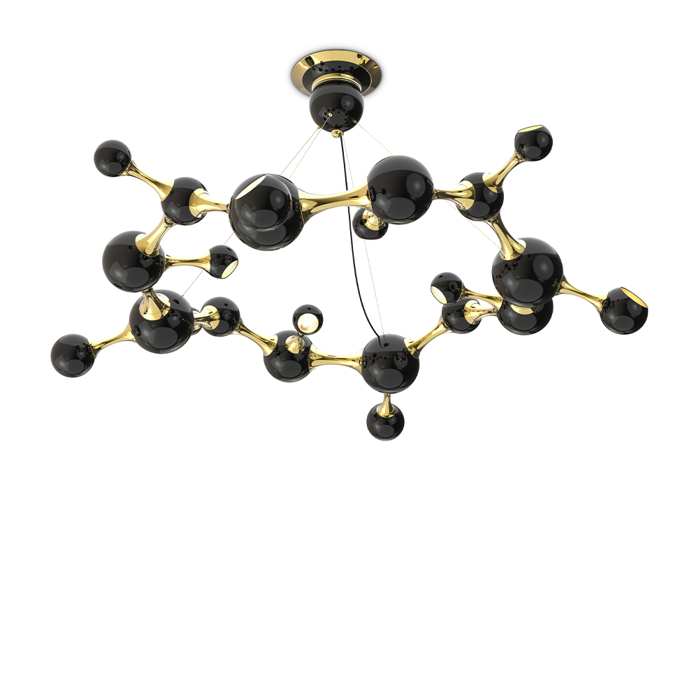 Atomic Round Ceiling Suspension Lamp