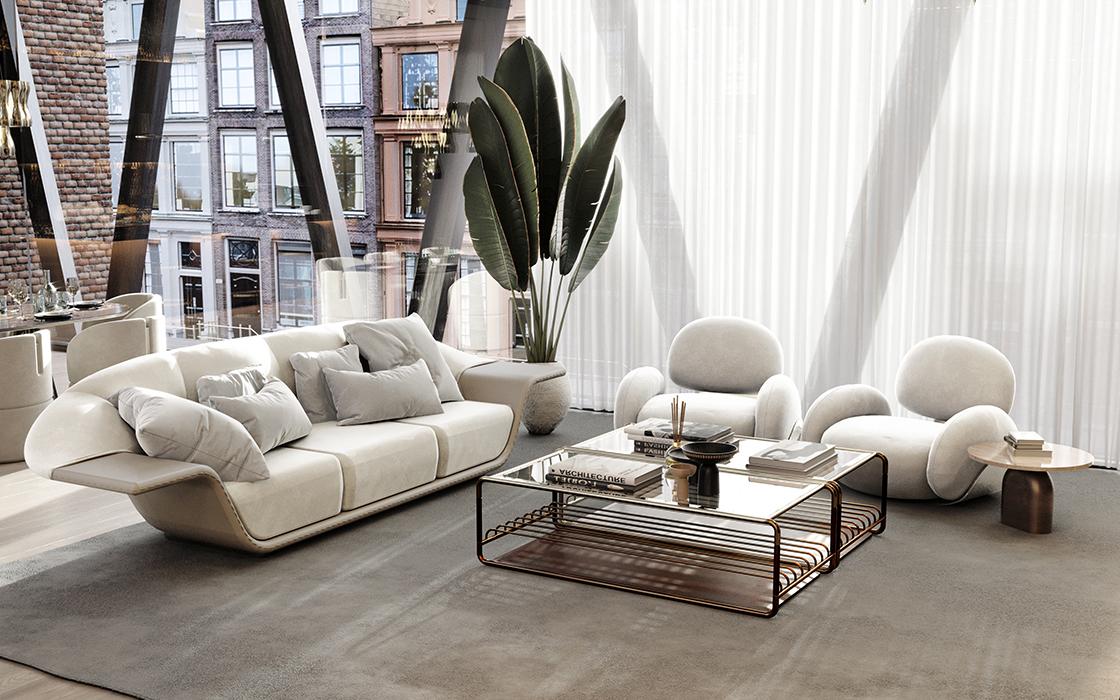 Kole Black Sofa - 2