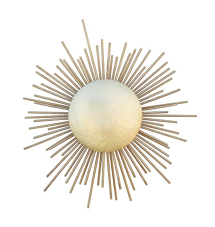 Brilliant Brass Wall Light