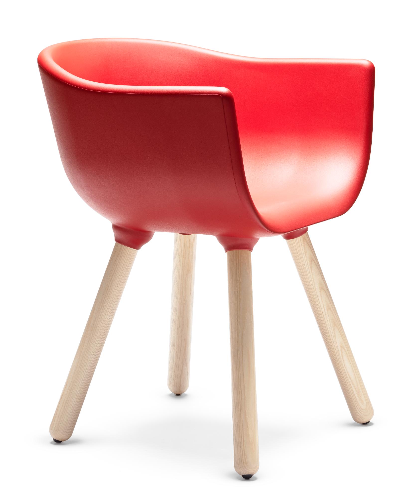 Tulip Red Chair