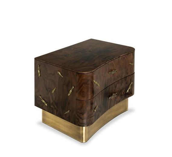 Designer Wooden Bedside Table