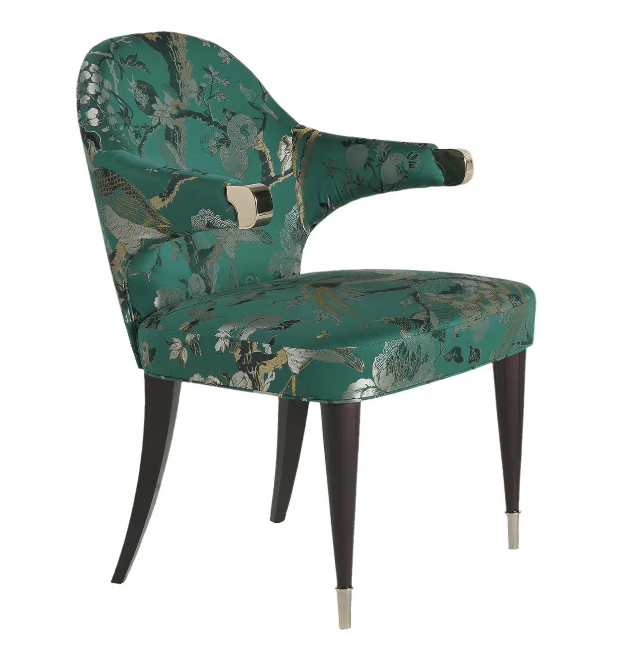Green Upholstered Dining Chair