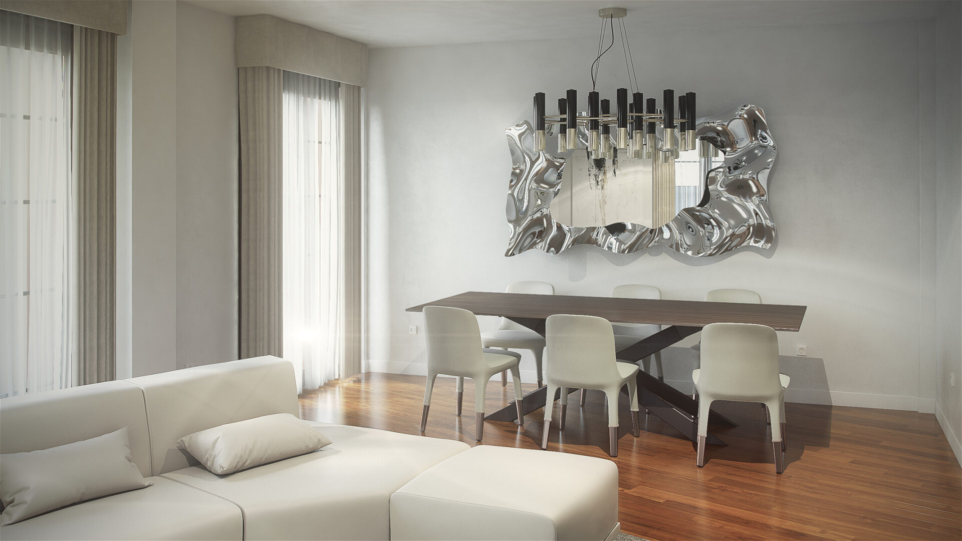 Avant-garde Suspension Lamp - 5