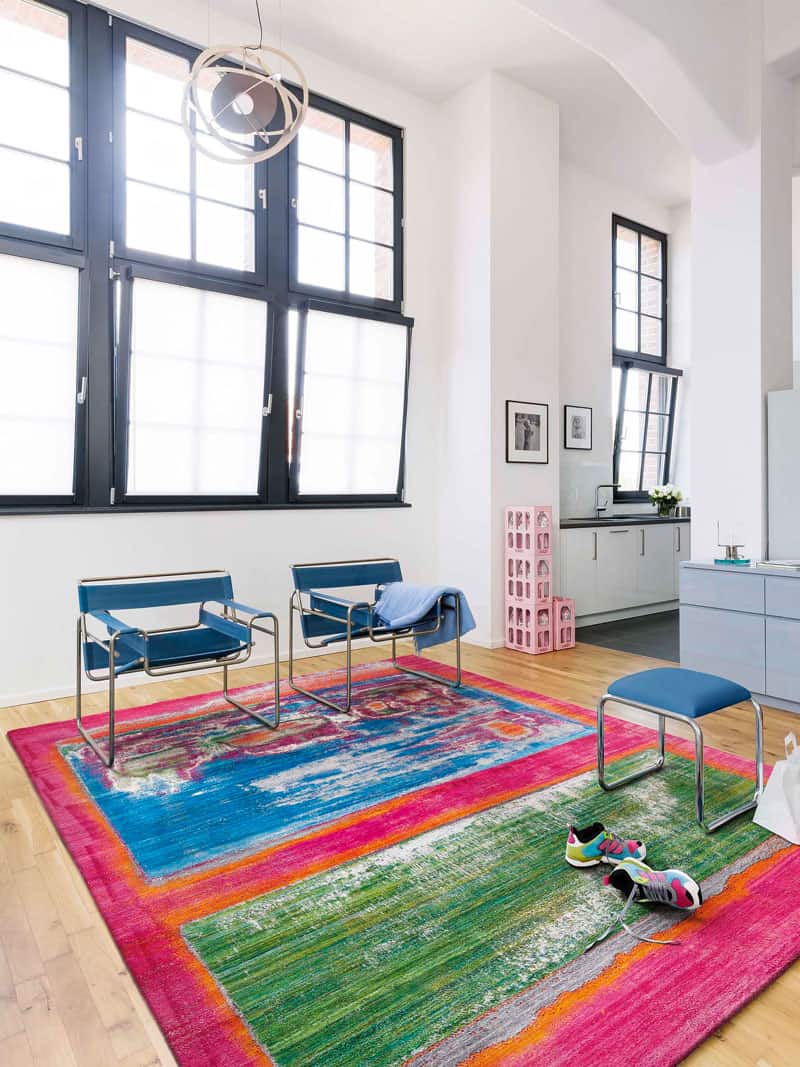 Portland Poetry Handmade Luxury Rug