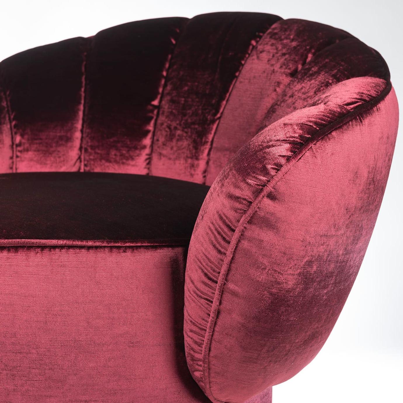 Kidman Bordeaux Tone Armchair