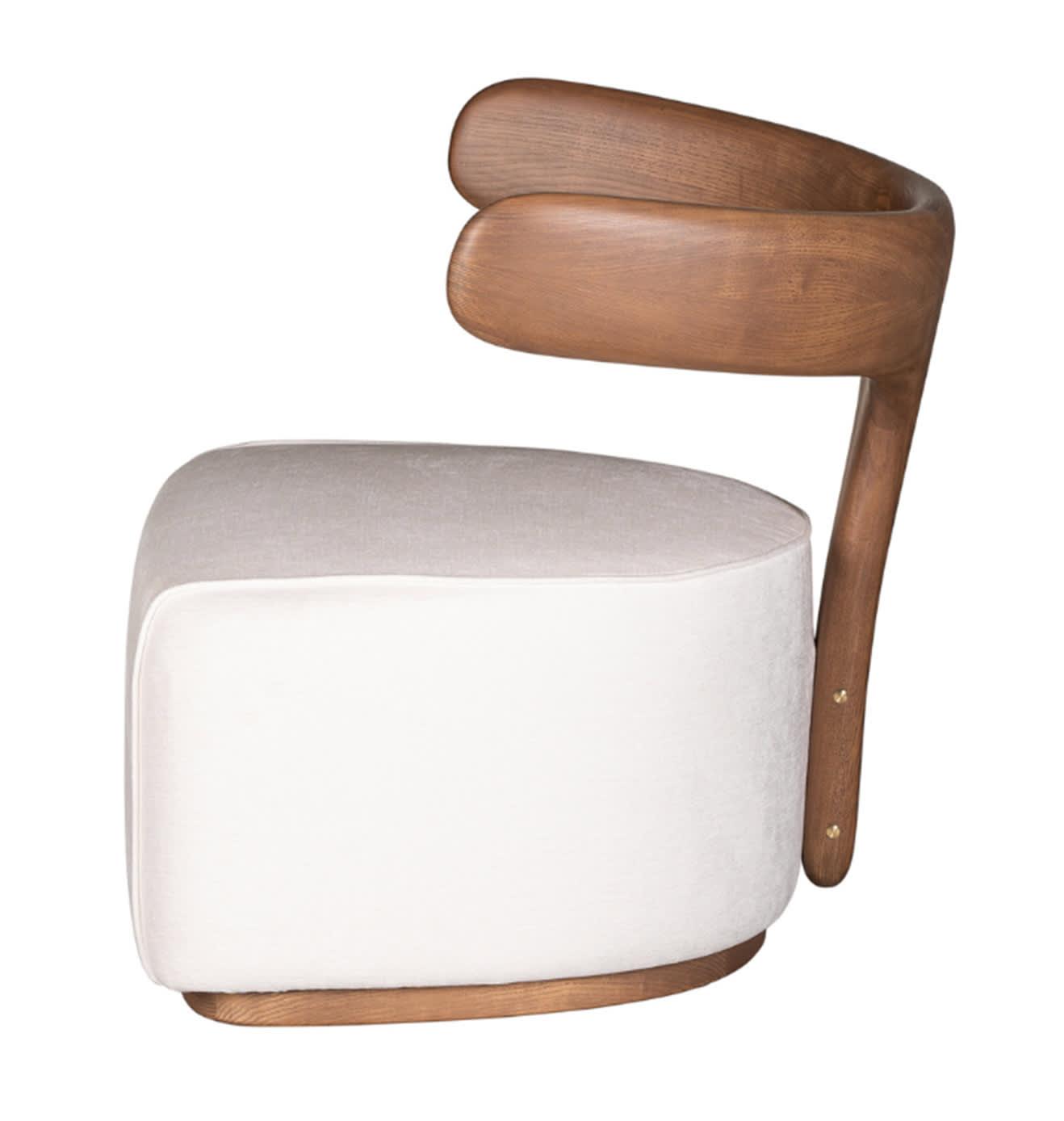 Moby Dick White Armchair