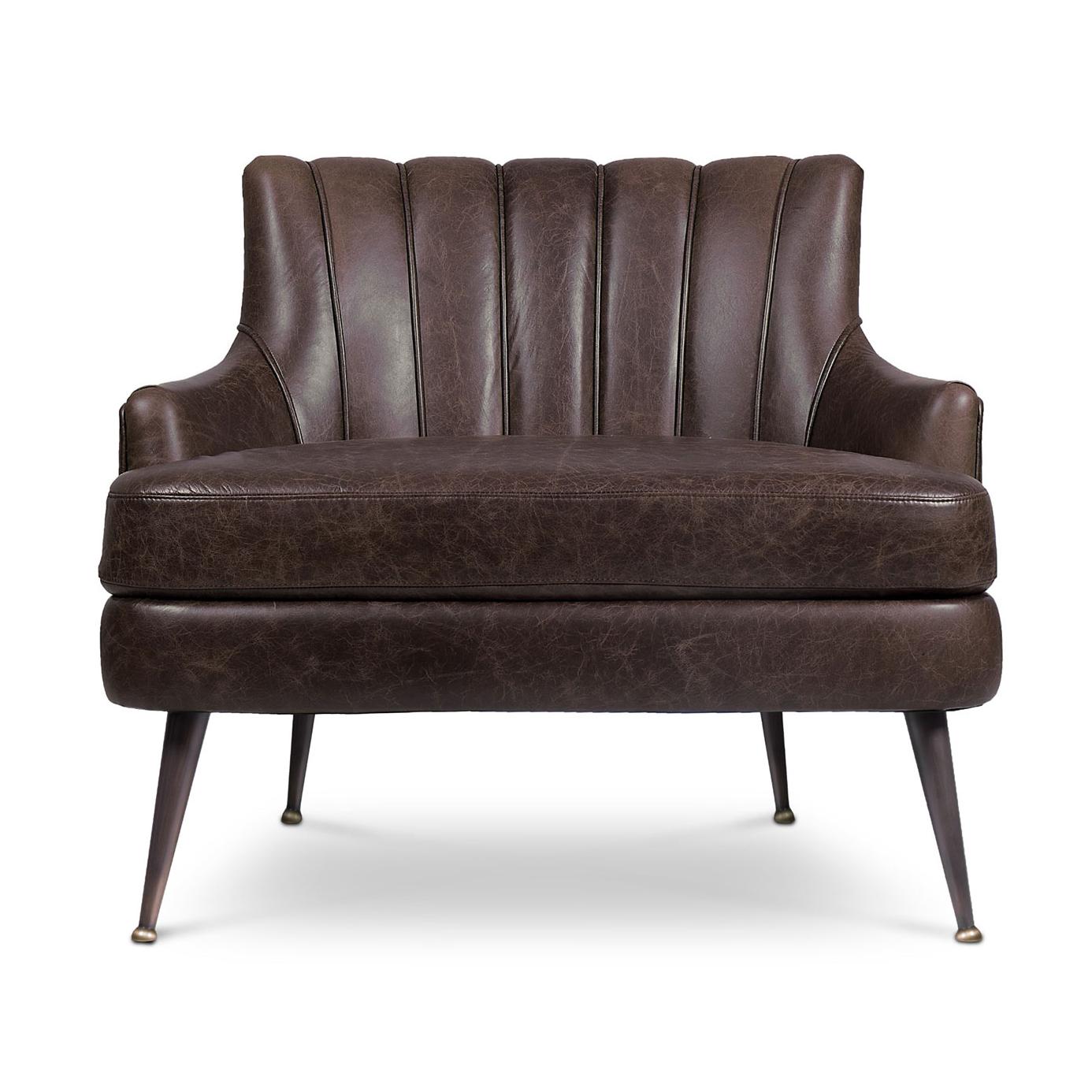 Luxe Leather Armchair