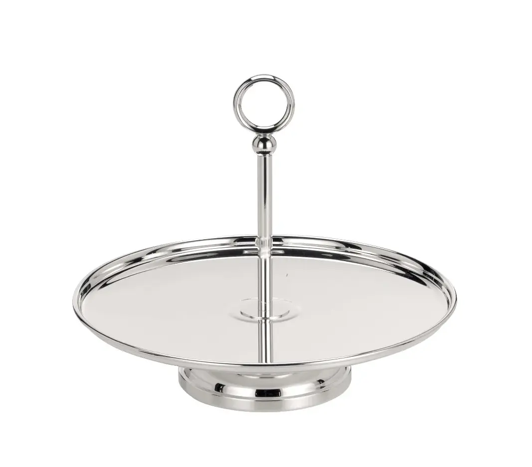 Elegant Silver Cake Stand