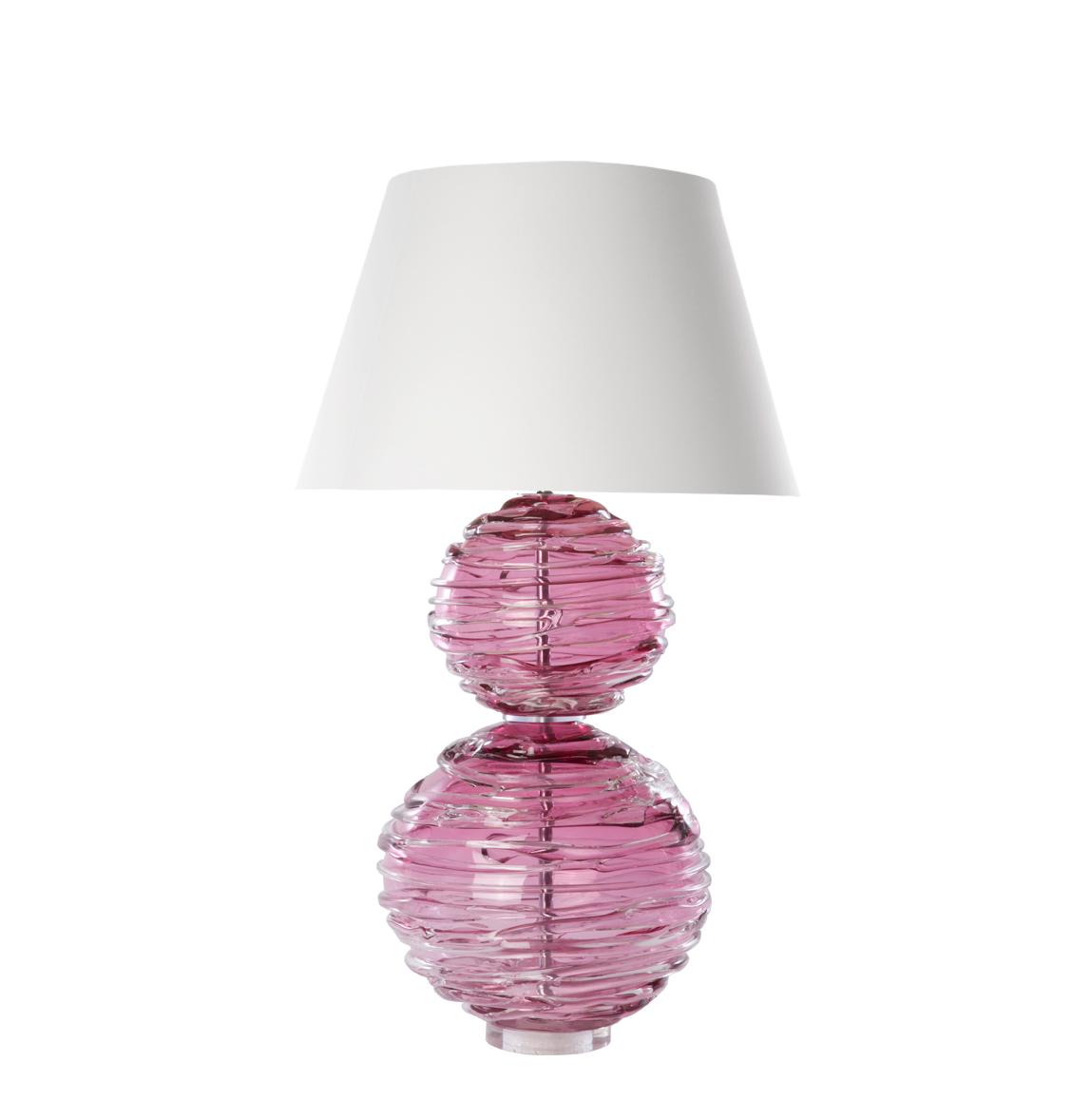 Alfie Table Lamp Gold Ruby