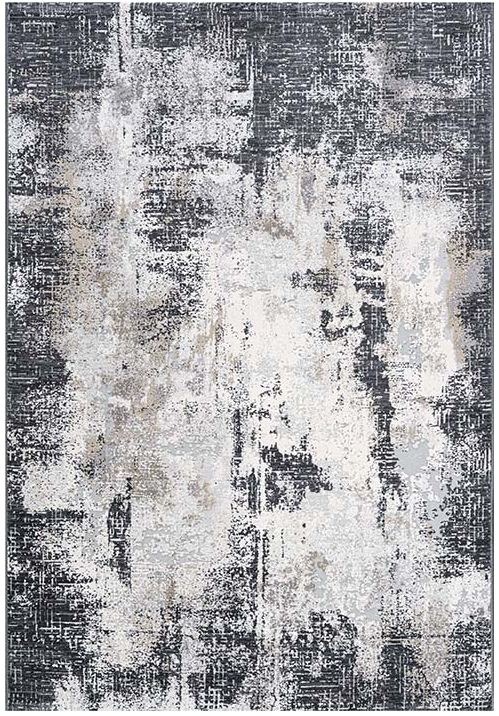 Belgian Abstract Machine Woven Rug