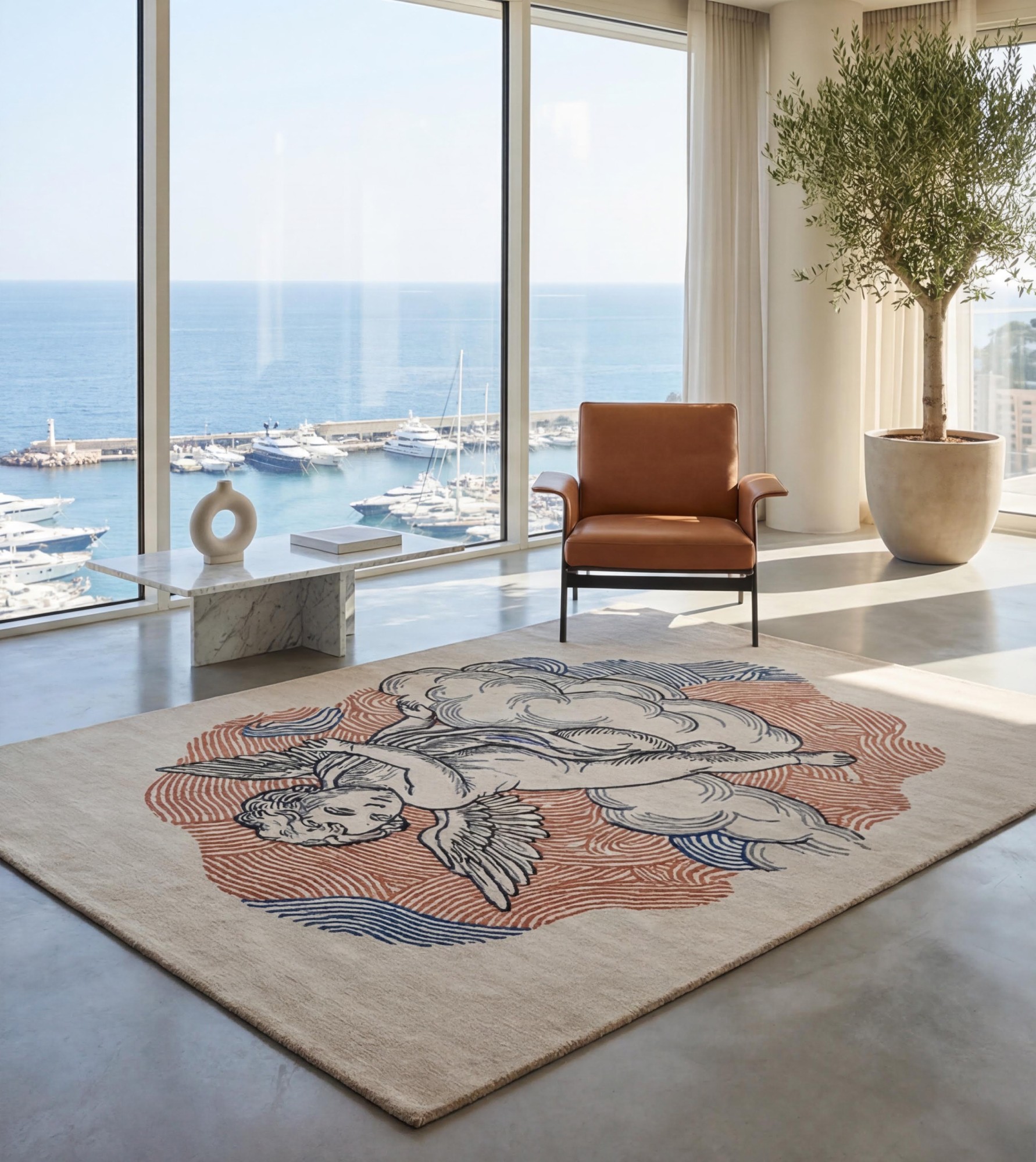 Celestial Cherub Rug