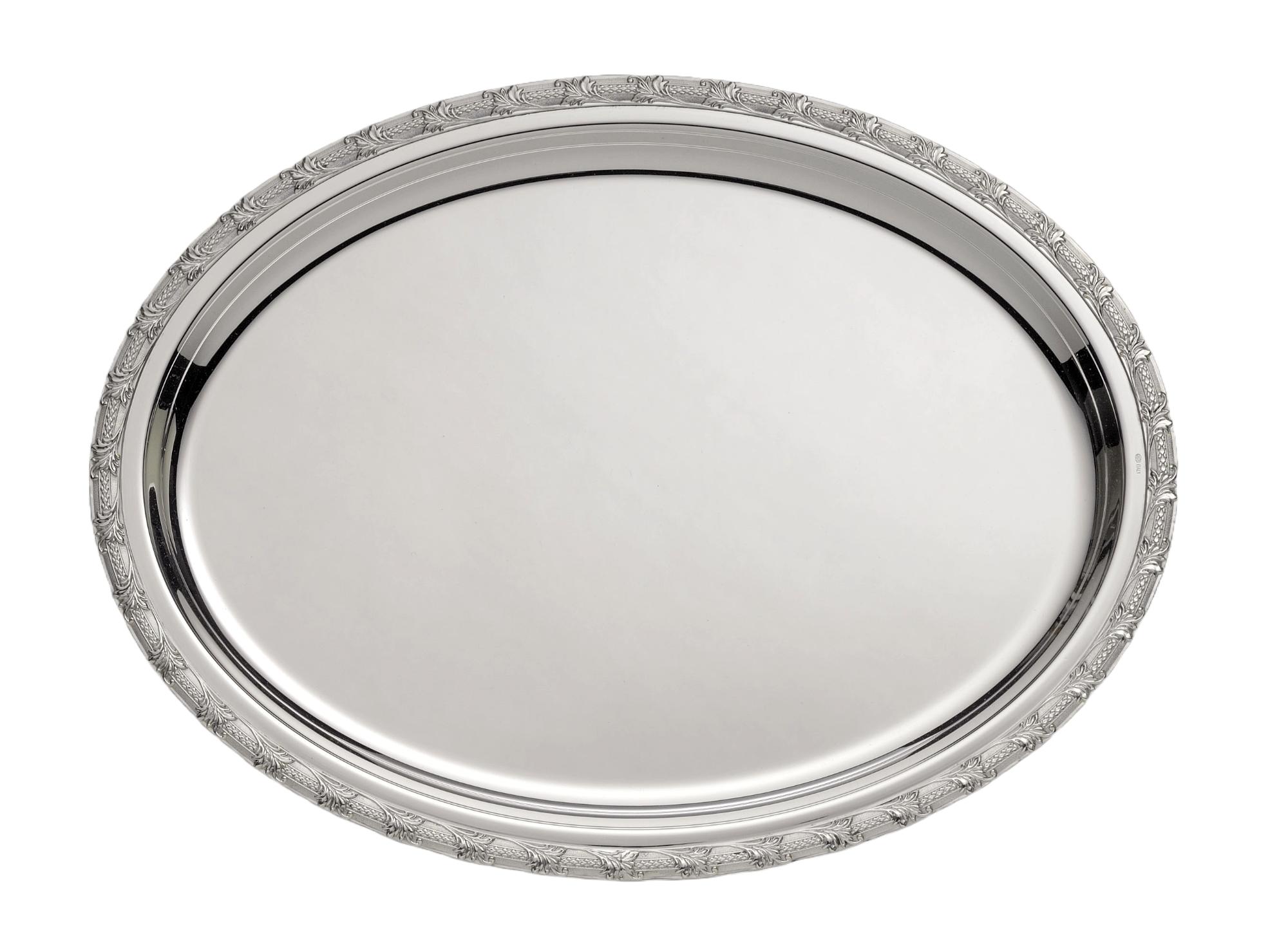 Royal Silver Oval Serving Tray