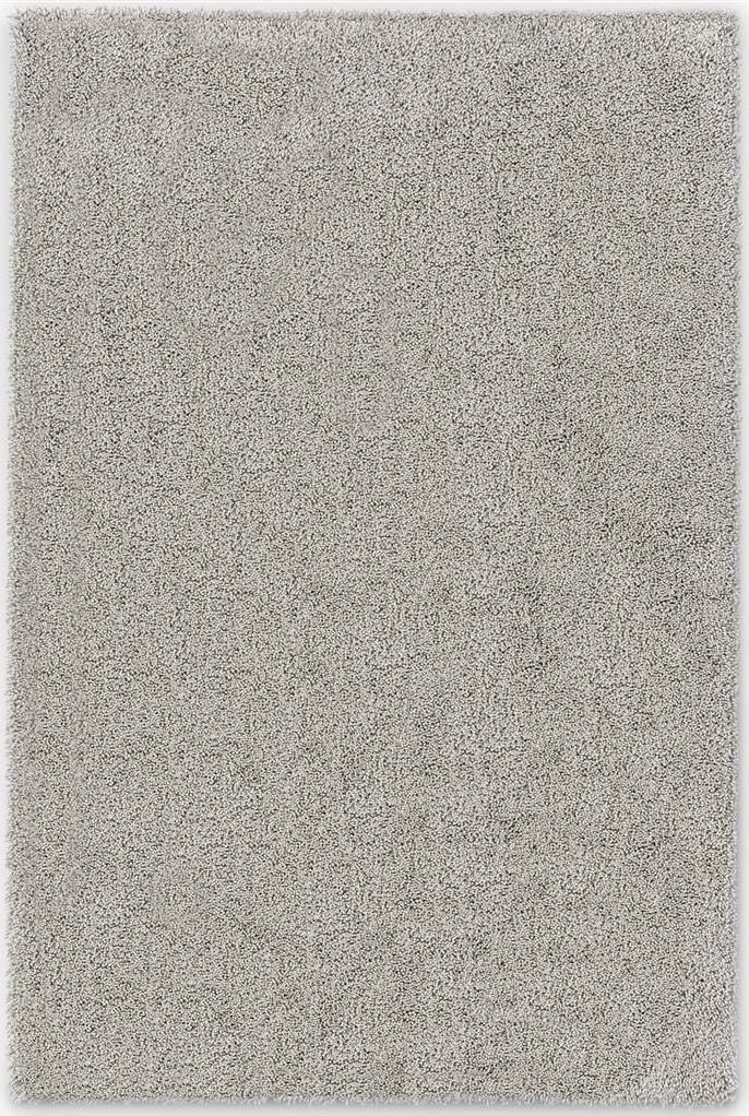 Gravel 68001 Felted Wool Light / Gray Shag Rug