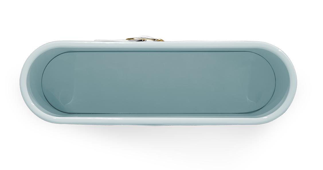 Floating Sky Blue Small Shelf