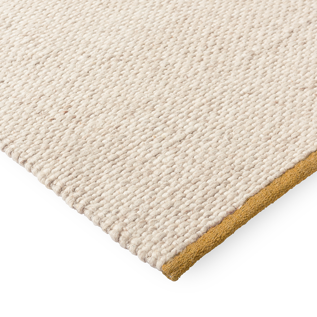 Craft Matter Plain Warm Whit Rug