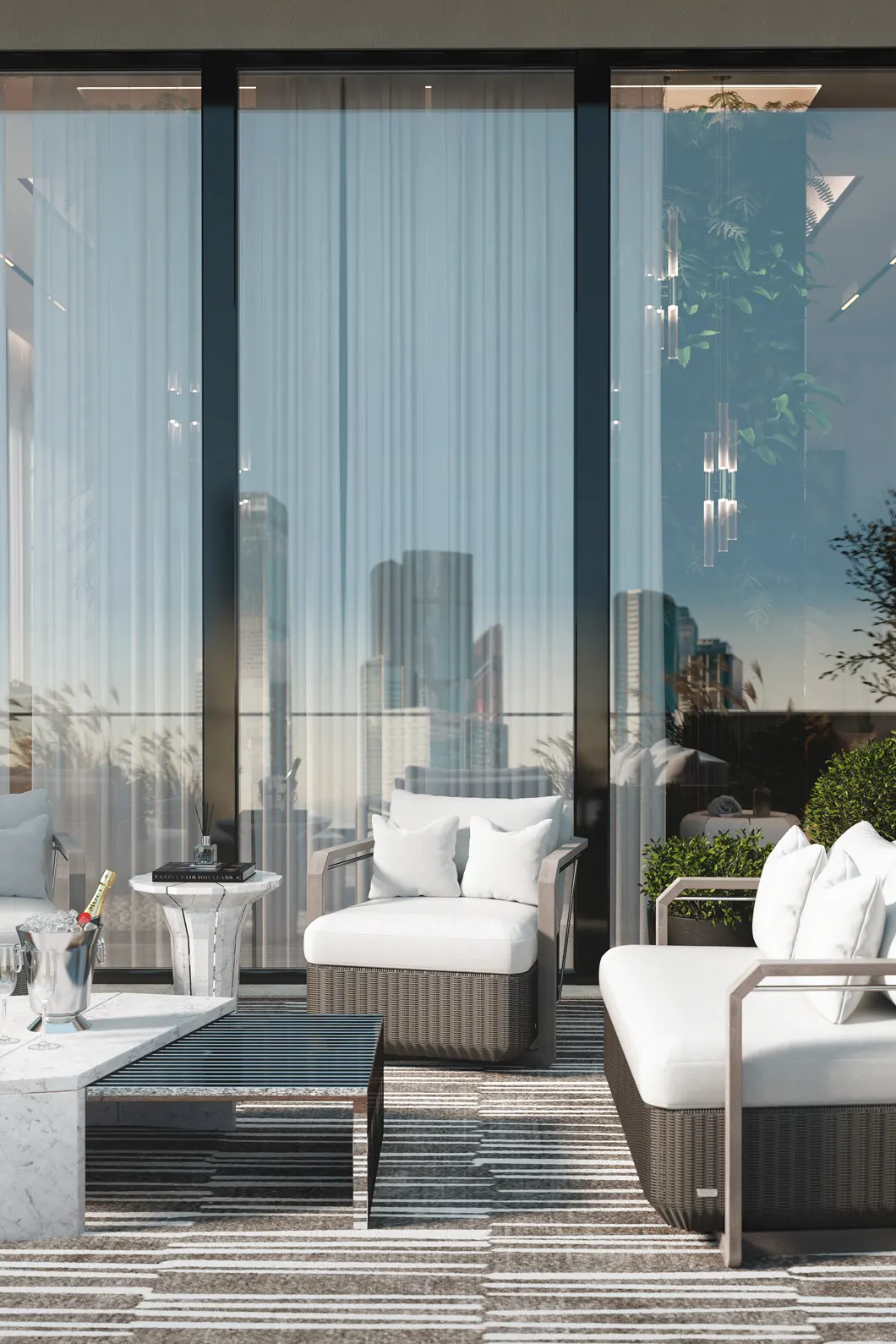 Legacy Grey Two-Seat Sofa - 2