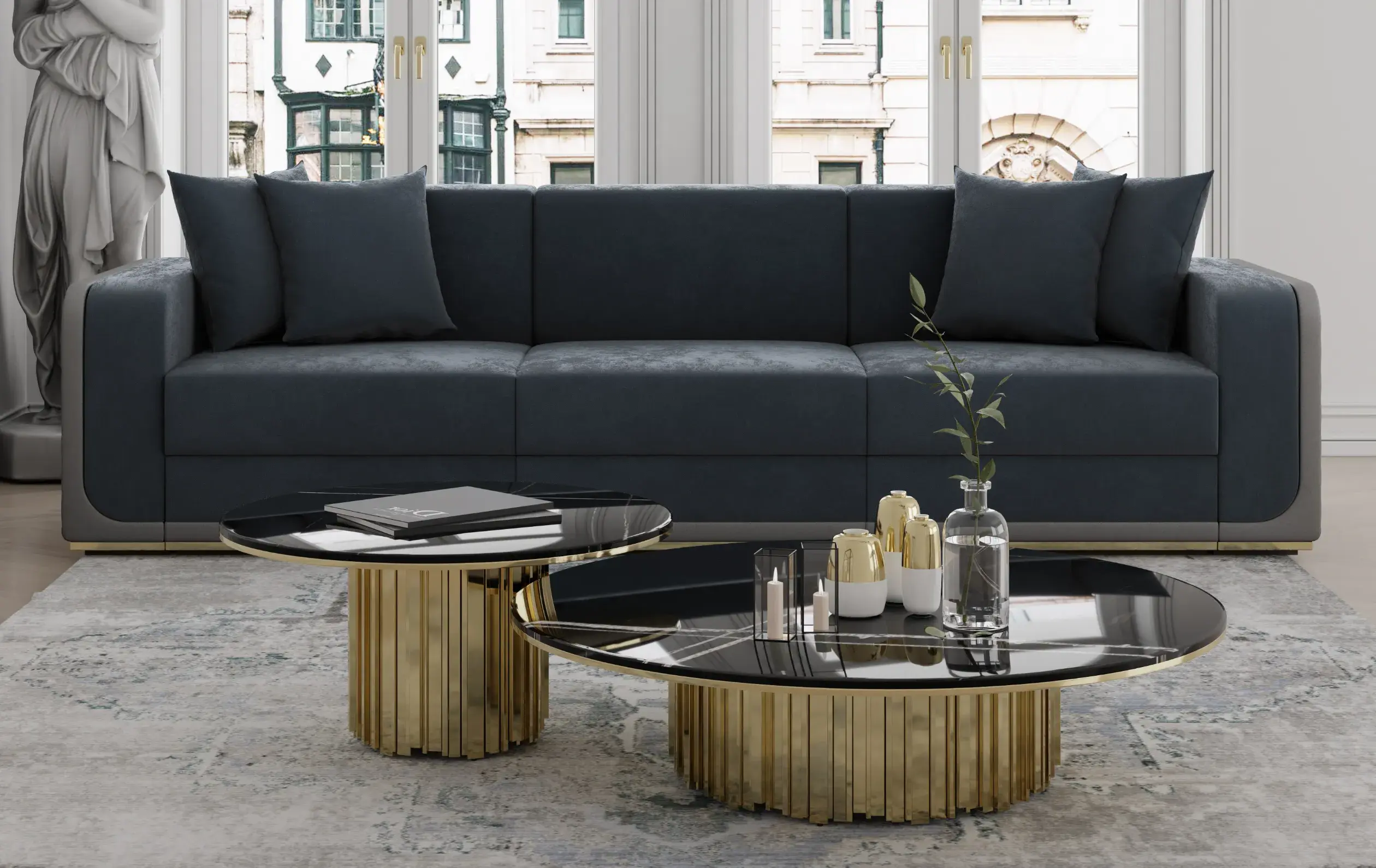 Imperial Trio Coffee Table - 8