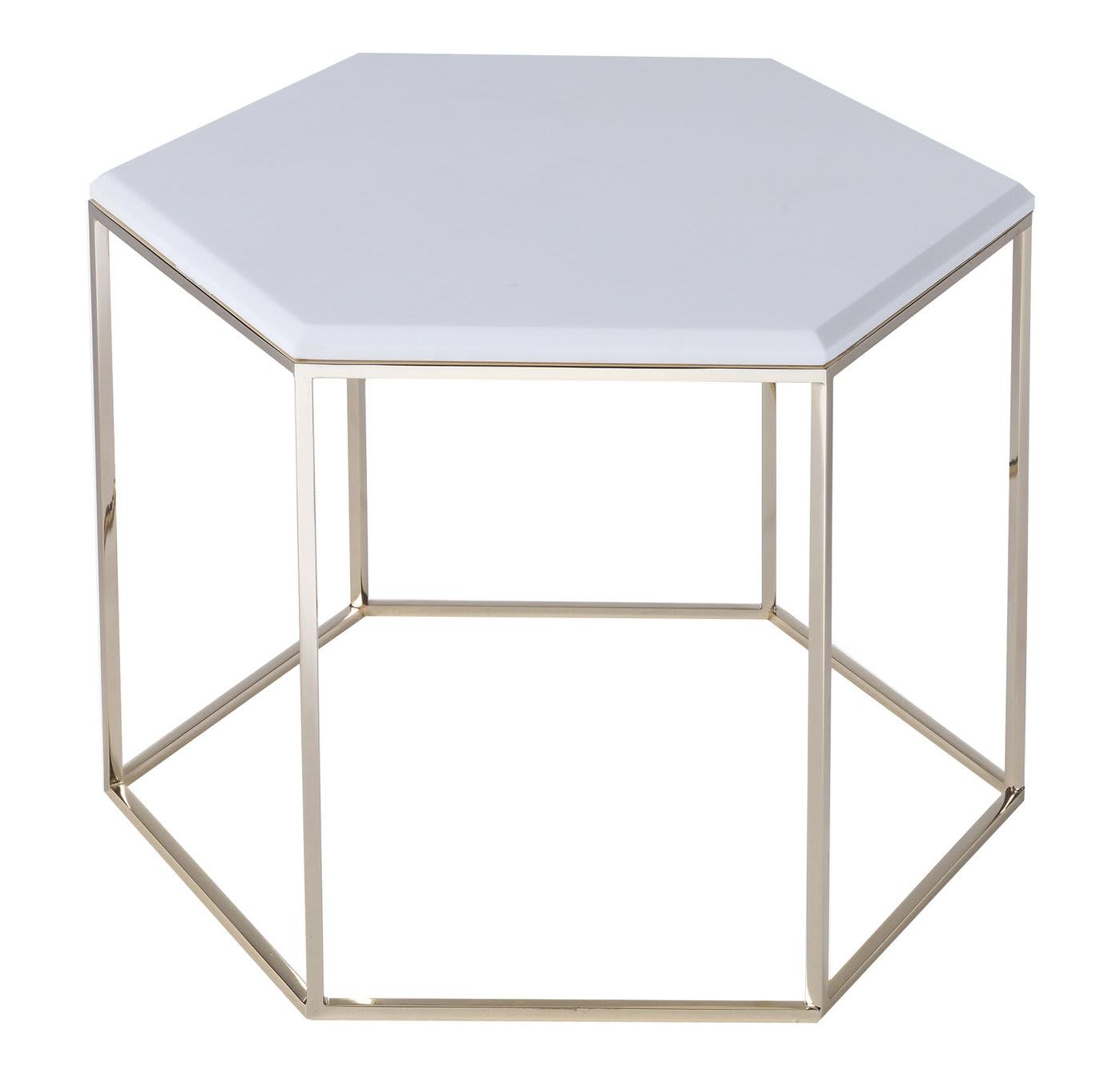 White Marble Coffee Table