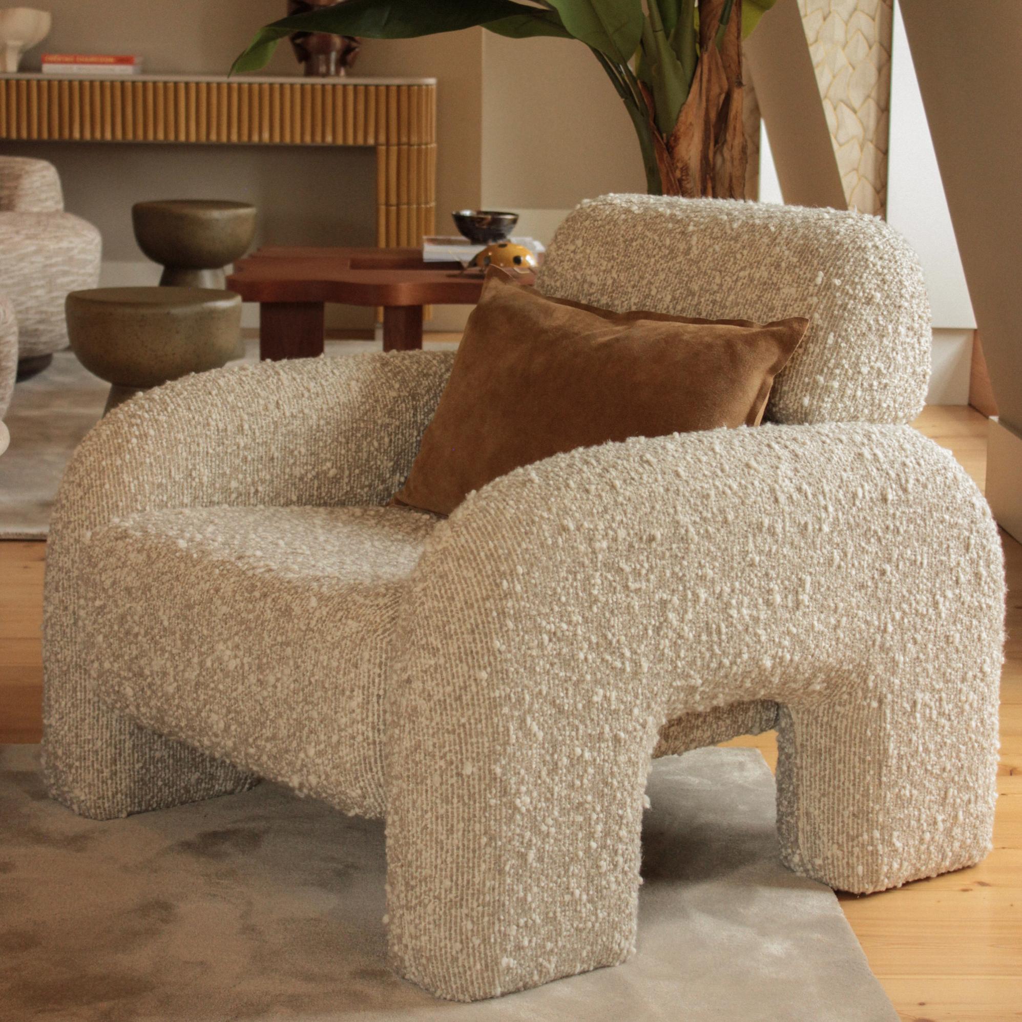 Vertigo Grey Armchair - 2