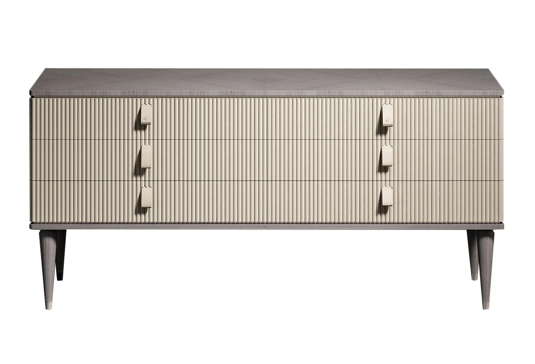 Cocoon Beige and Grey Dresser