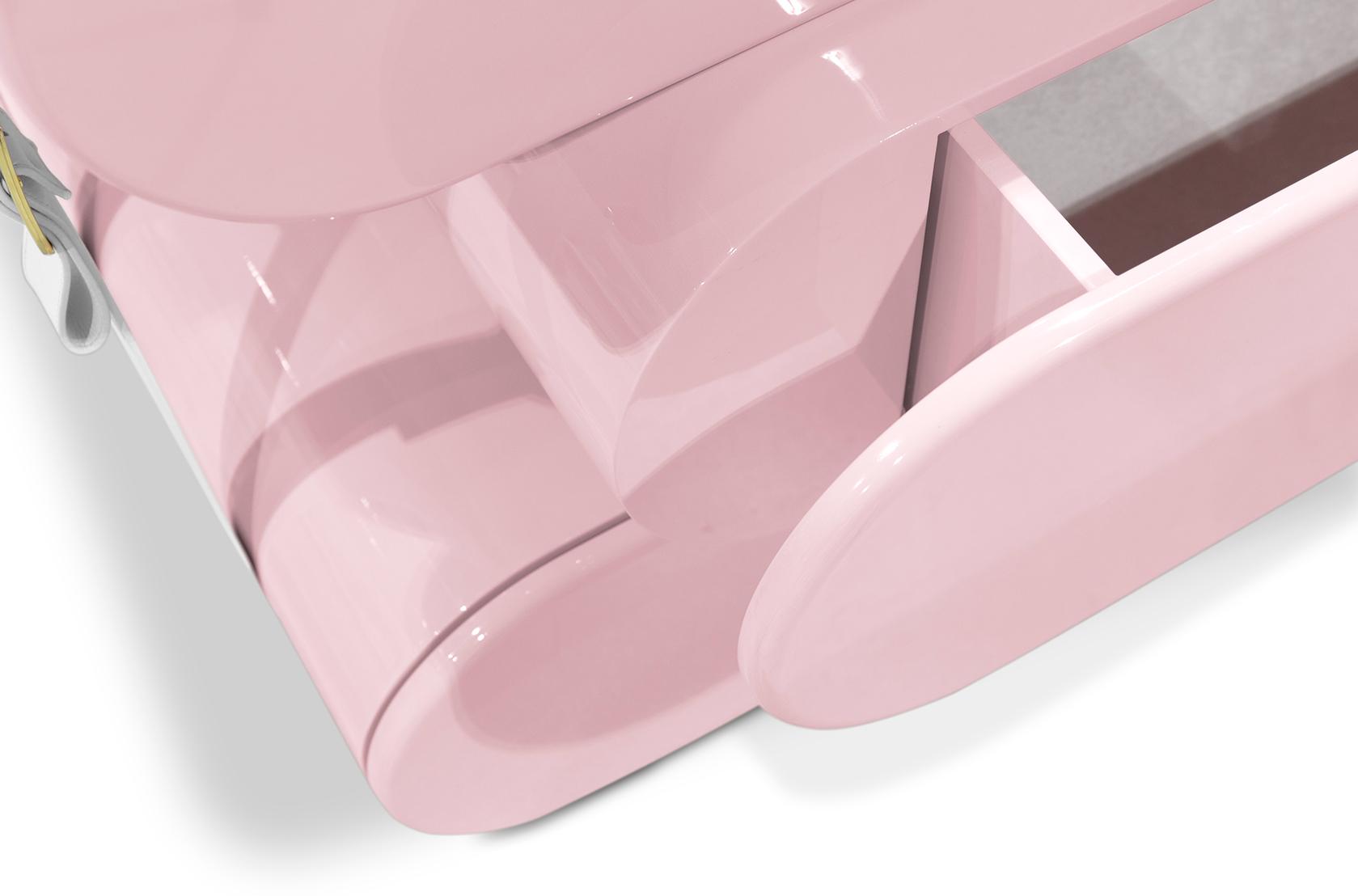 Tower Pink Chest of Drawers