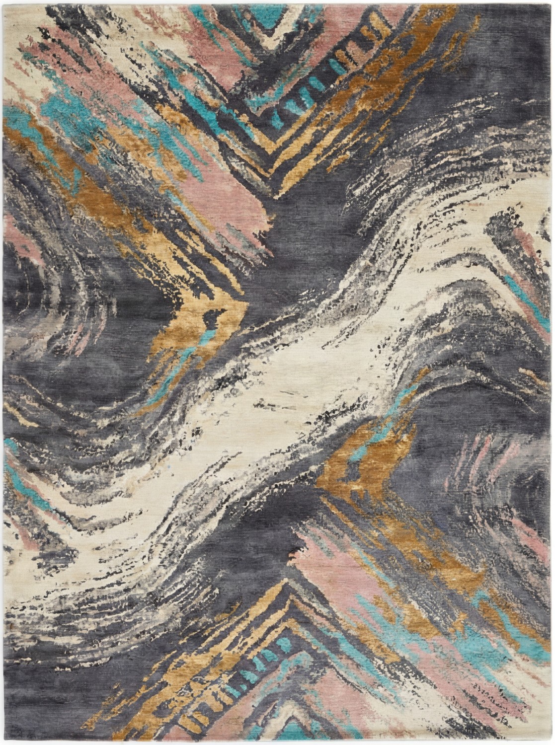 Marble Flux Rug