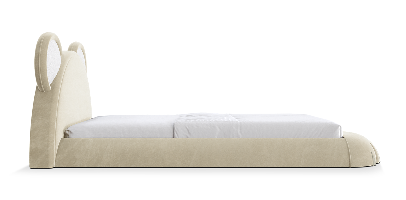 Teddy Dream Cream Bed