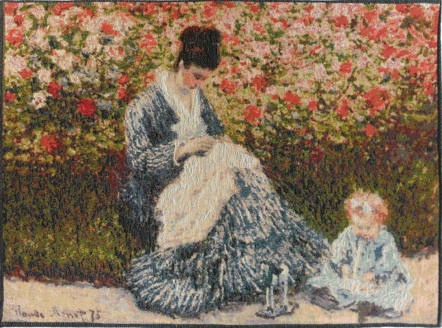 Camille and the Child - Monet Tapestry