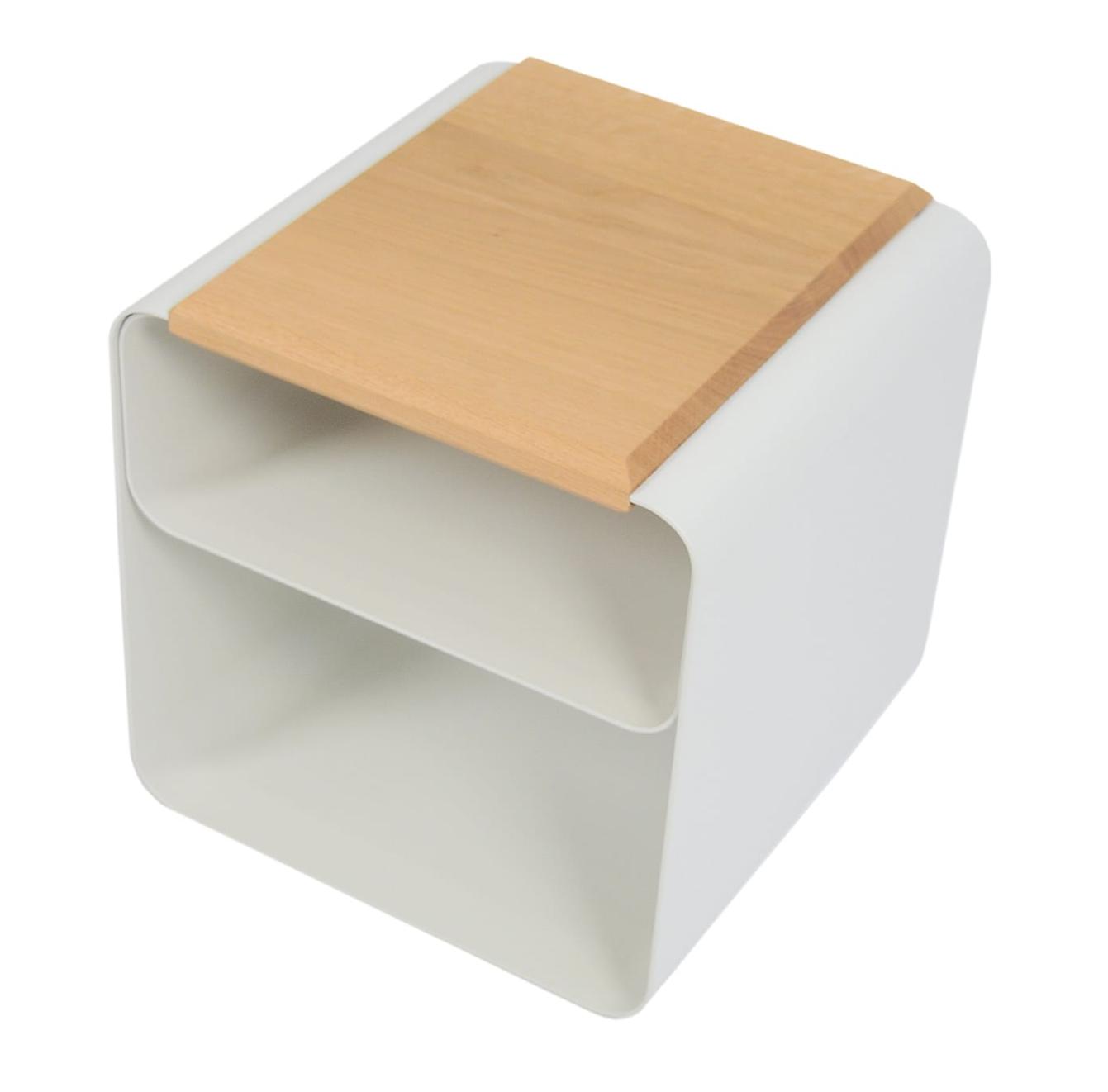 Essential Wood & Metal Stool