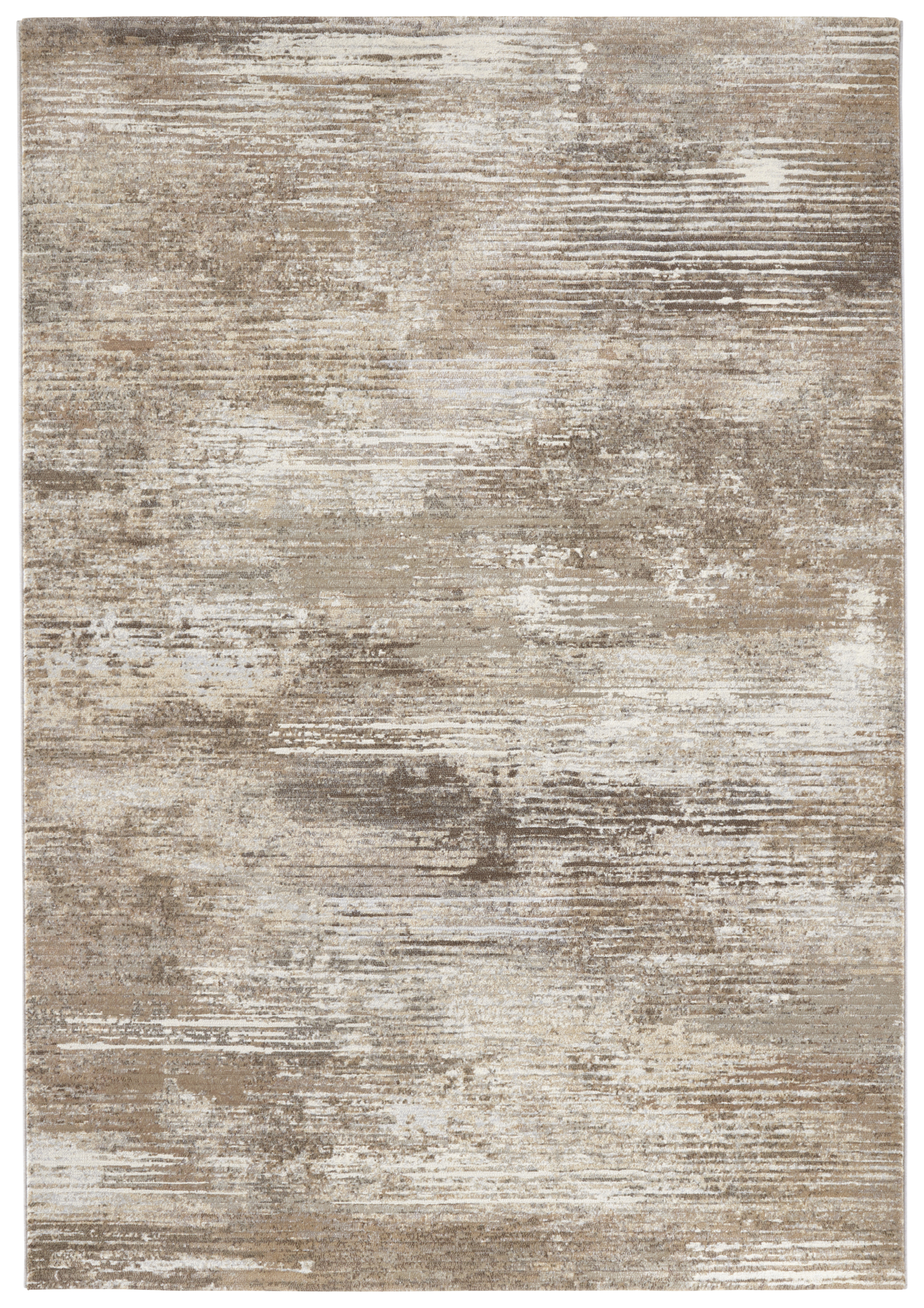 Trappes Brown Cream Rug