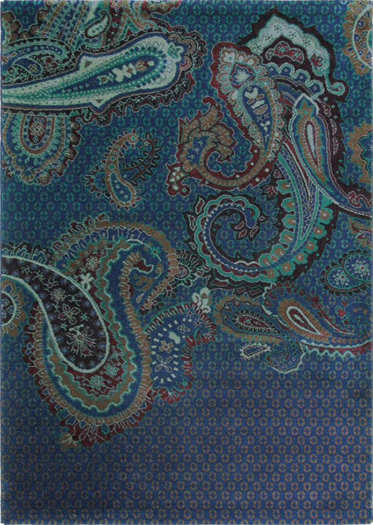 Paisgeo Blue 58608 Rug ☞ Size: 170 x 240 cm