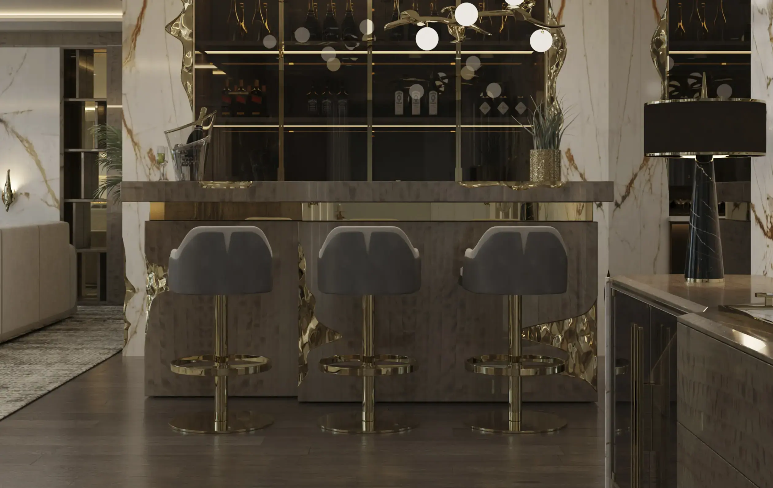 Majestic Rotating Bar Chair - 3