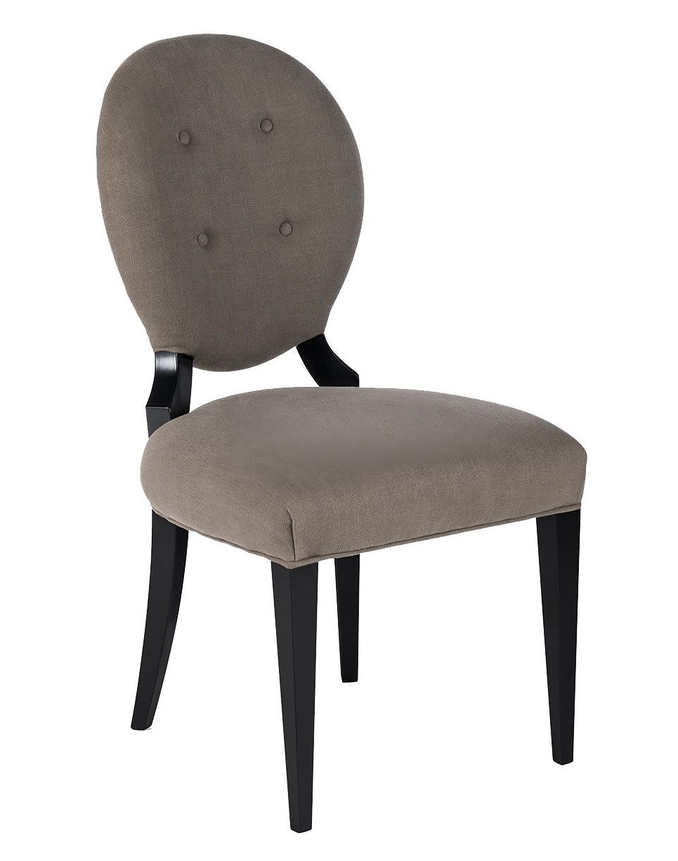 Sophia Dining Chair in Grey Upholstery