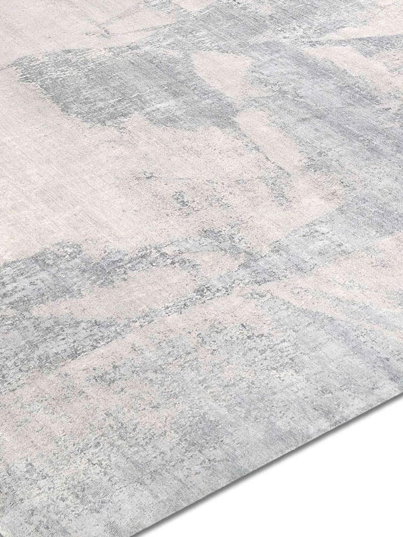 Grey / Beige Hand-Knotted Rug | Size: 274 x 365 cm