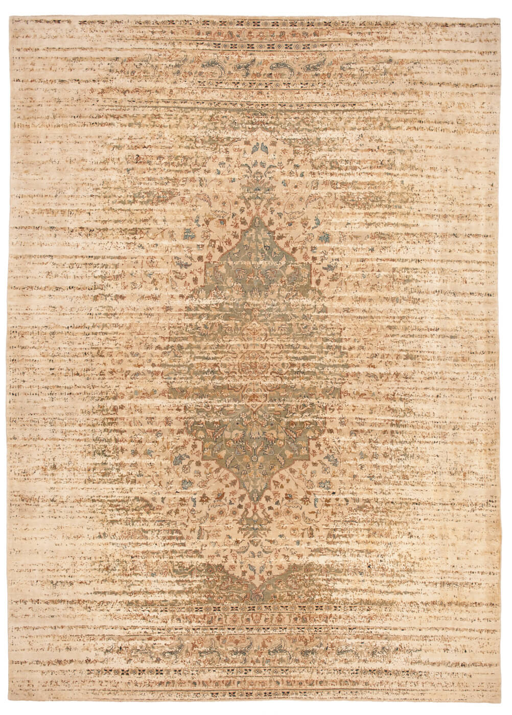 Tabriz Lexington Sky Beige Rug