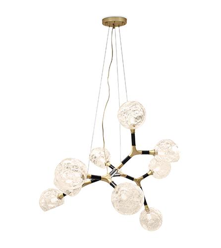 Multi-Shade Irregular Pendant Light