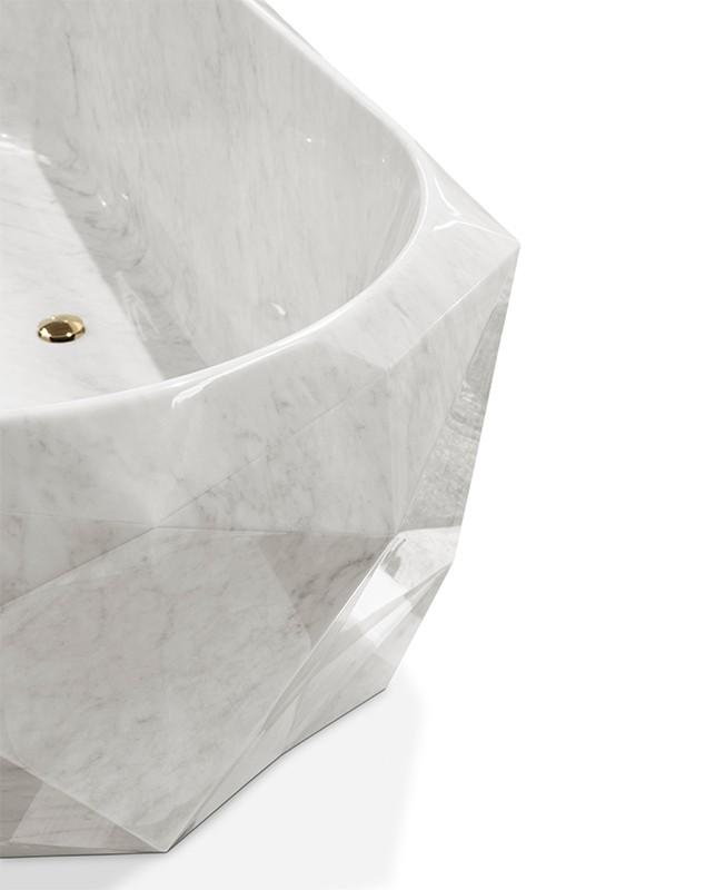 Gemstone Marble Bath
