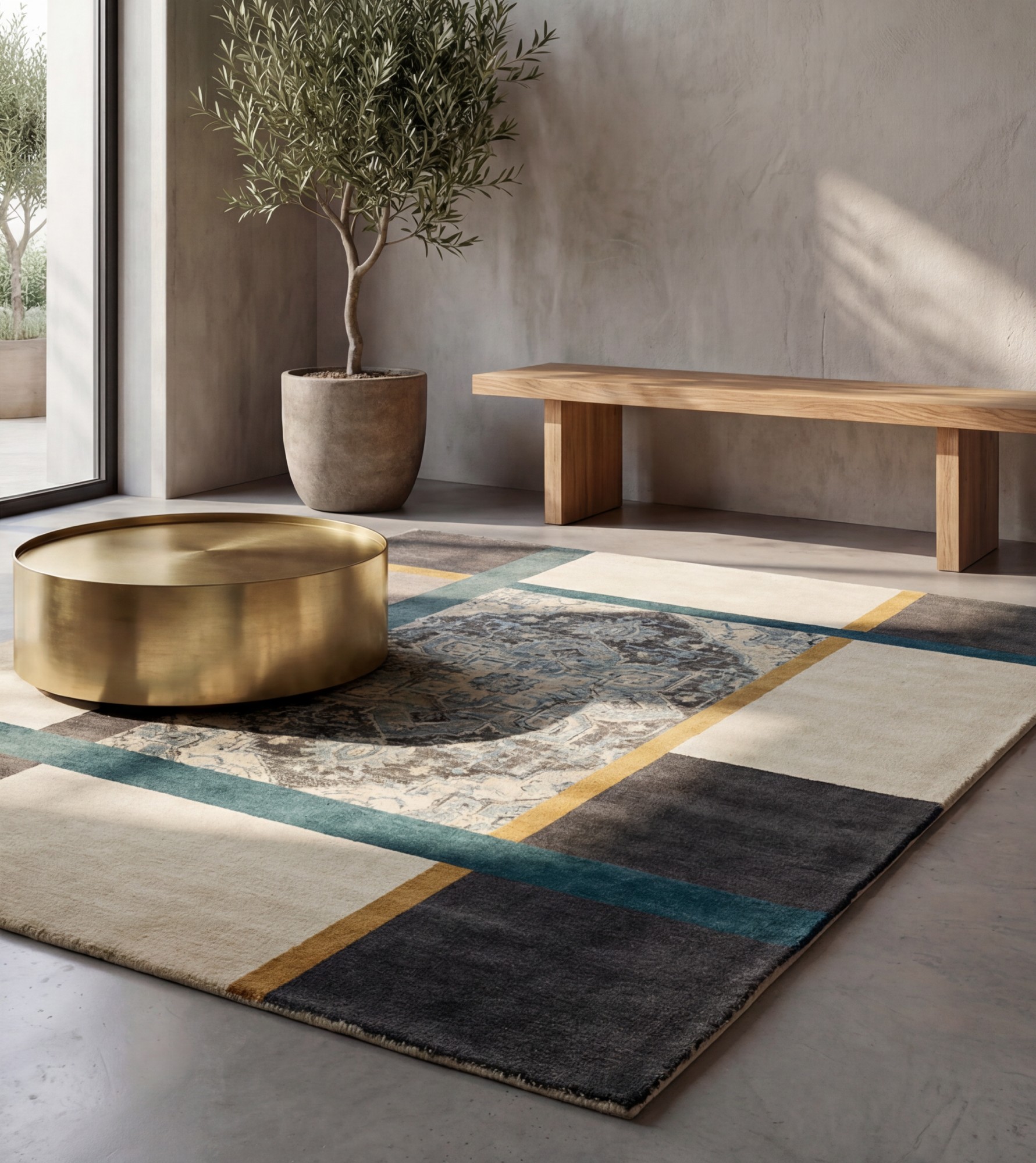 Central Medallion Rug