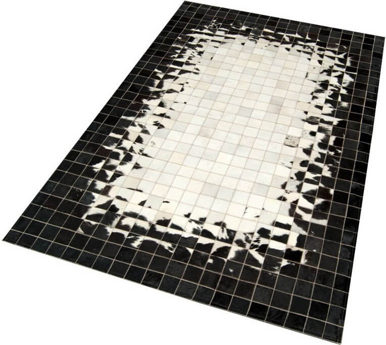 Mosaic col.5 Cowhide Rug