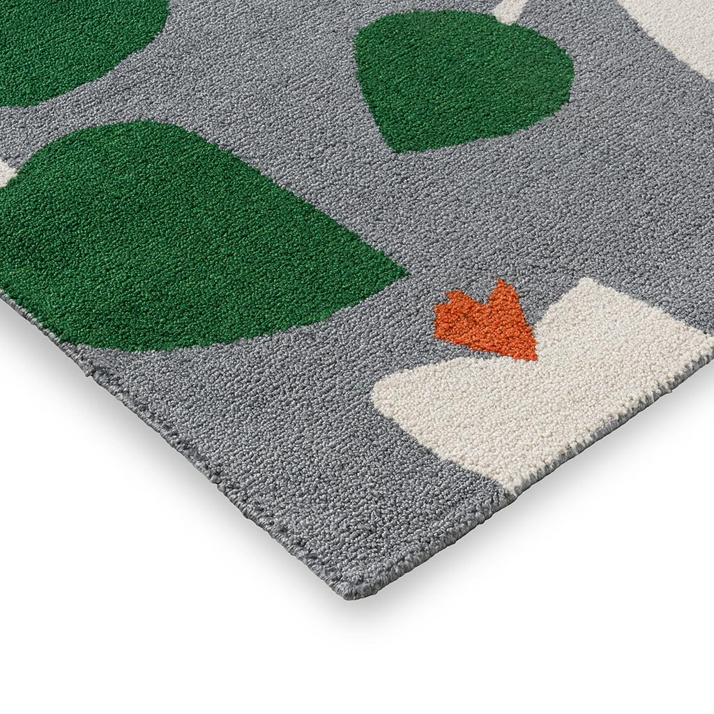 Rosehip Blue Outdoor Rug