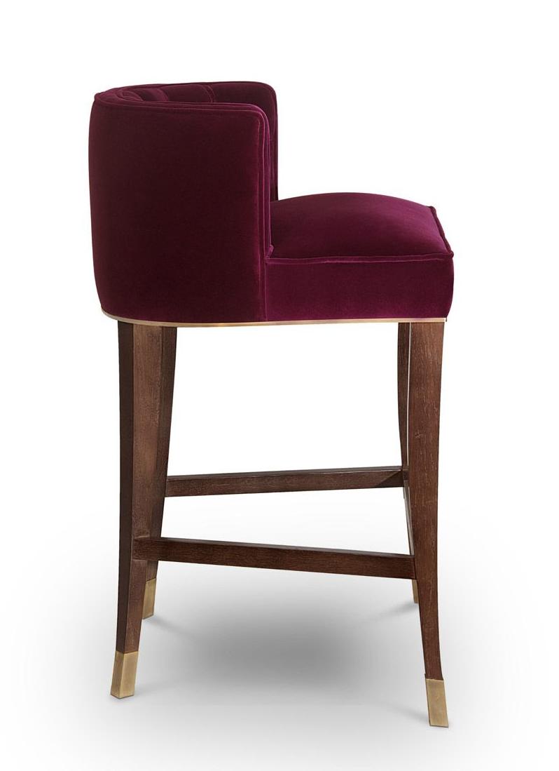 Prime Red Counter Stool