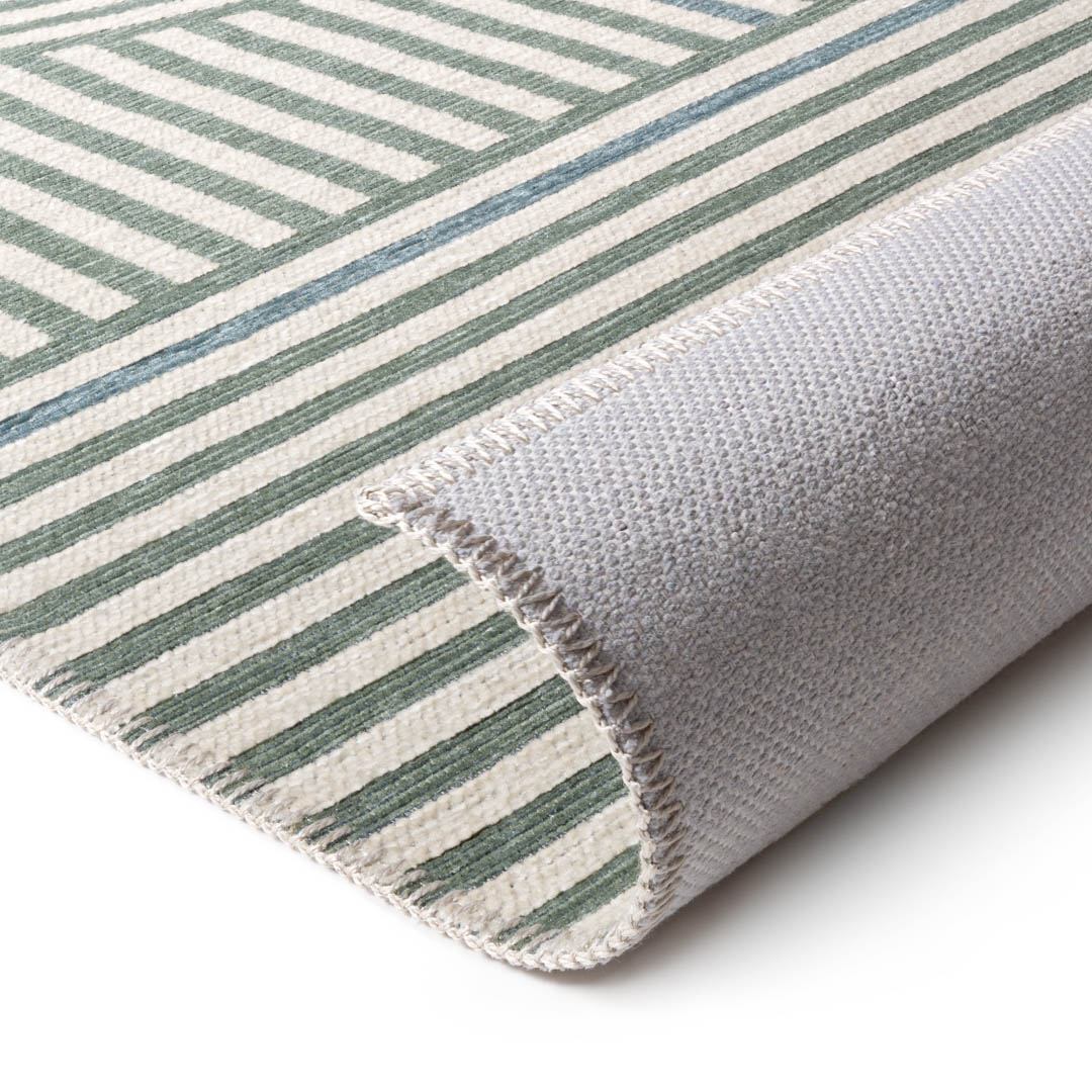 Chantilly Righe Beige Rug