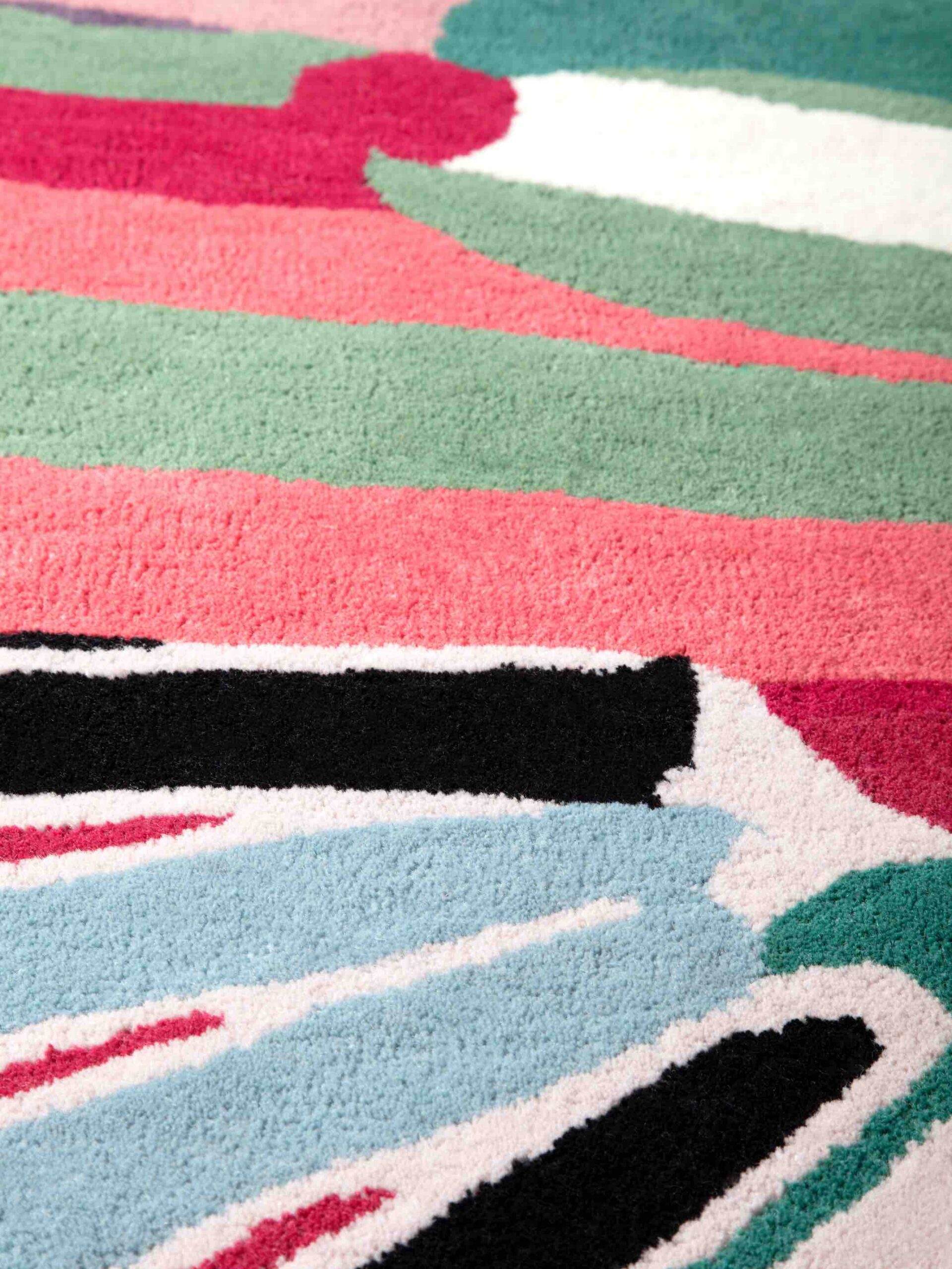 Tufty Designer Handwoven Rug