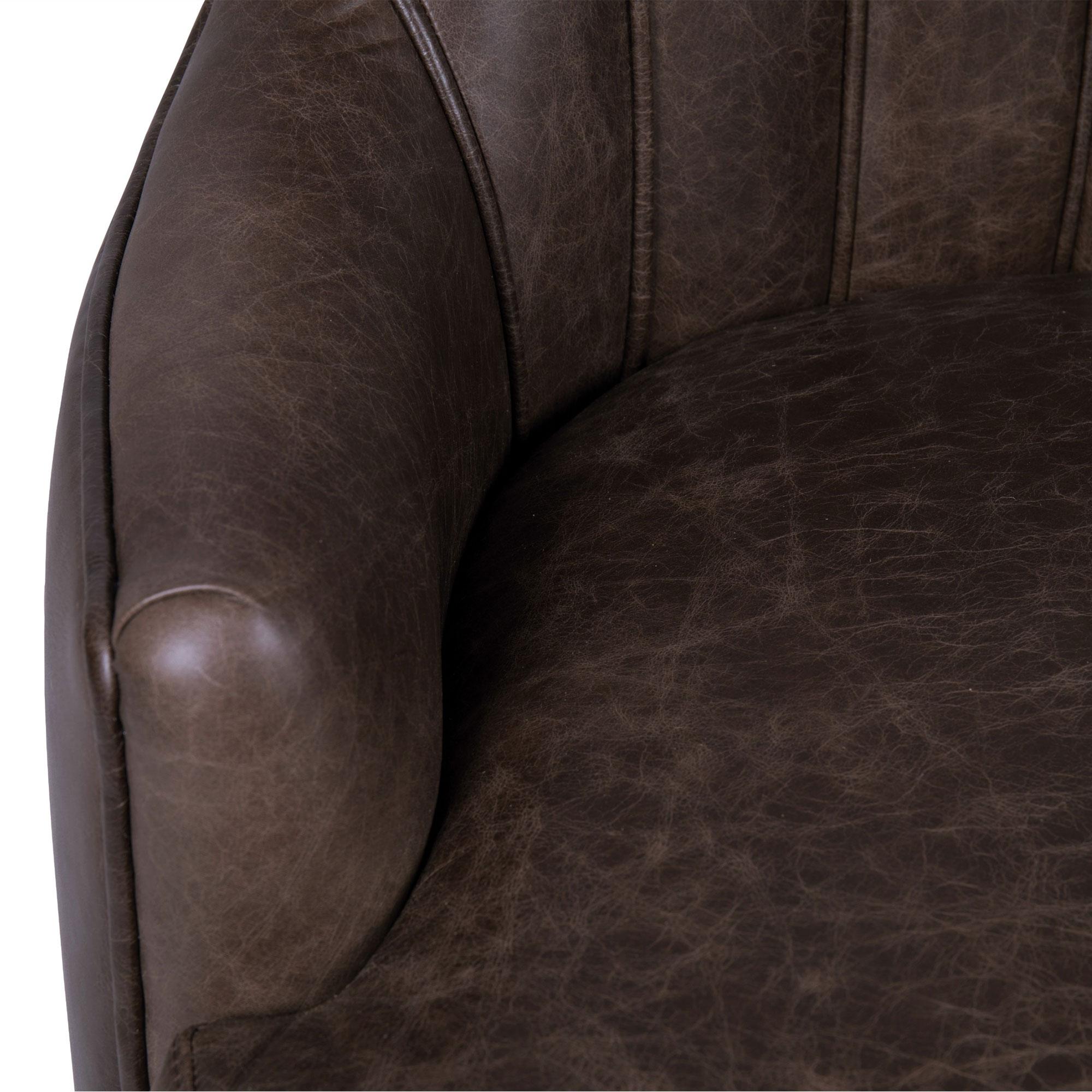 Luxe Leather Armchair