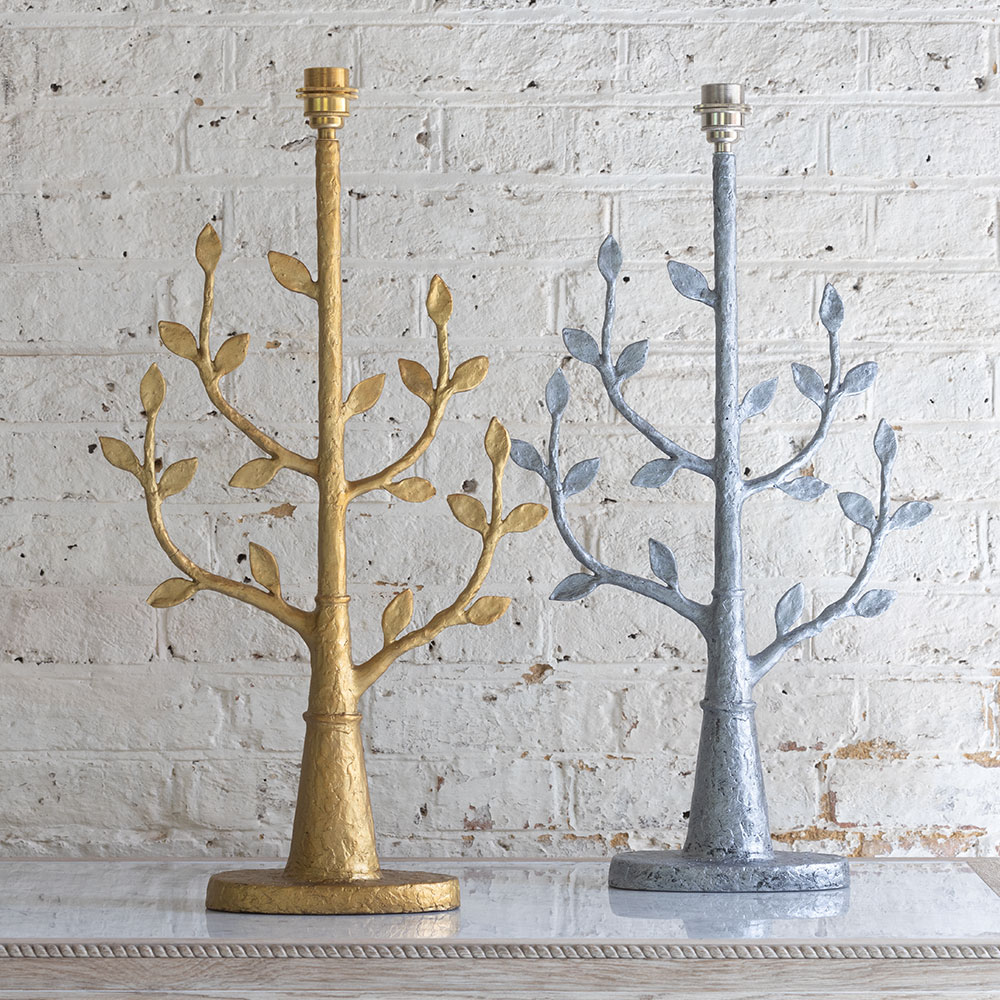 Millana Table Lamp in Silvered Finish