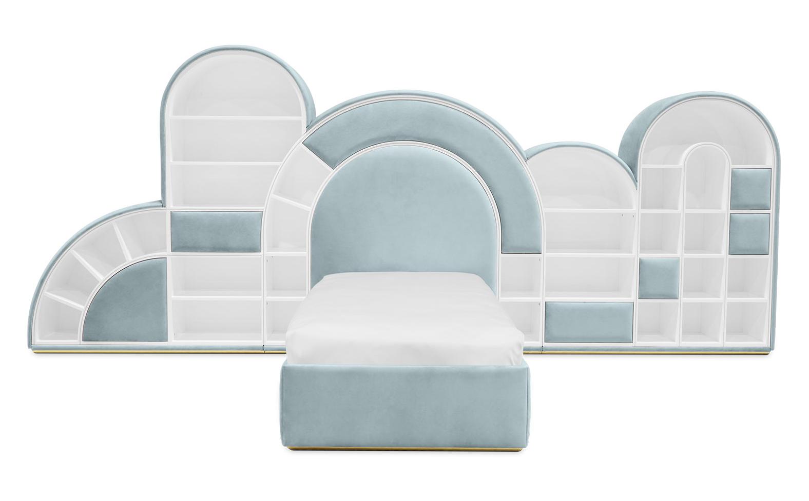 Candy Pop Bed Blue Bed